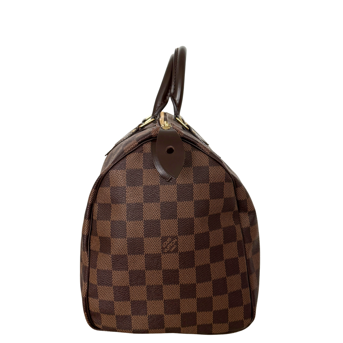 Louis Vuitton Speedy 30 Damier Ebene Braun / sehr gut Louis Vuitton