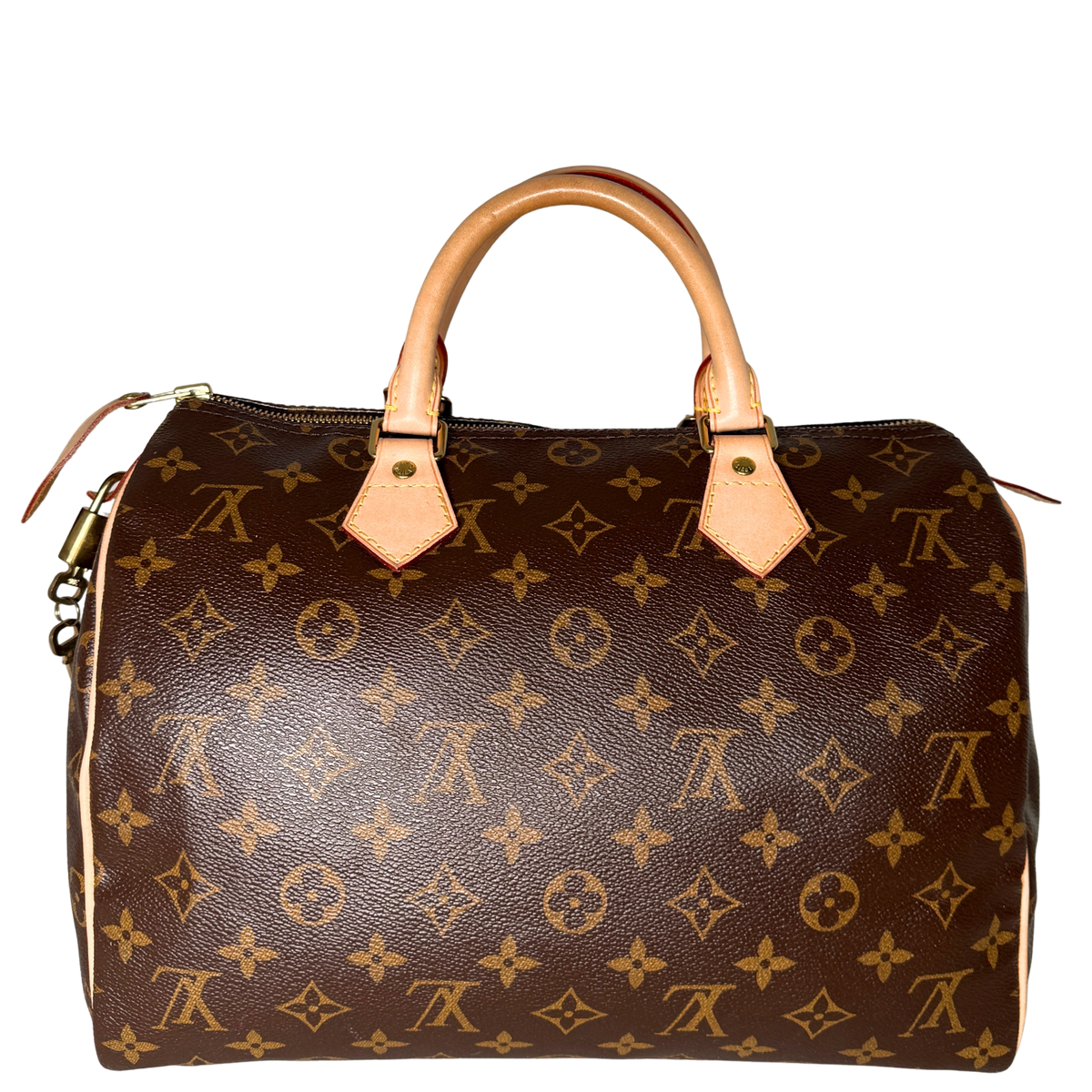 Louis Vuitton Speedy 30 Monogram Canvas M41526 Braun Fullset / sehr gut Louis Vuitton