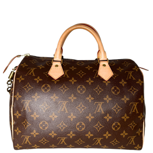 Louis Vuitton Speedy 30 Monogram Canvas M41526 Braun