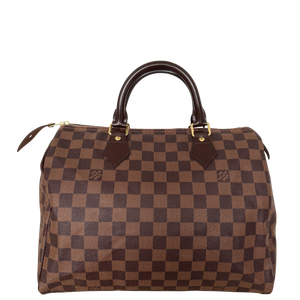 Louis Vuitton Speedy 30 Damier Ebene Bruin
