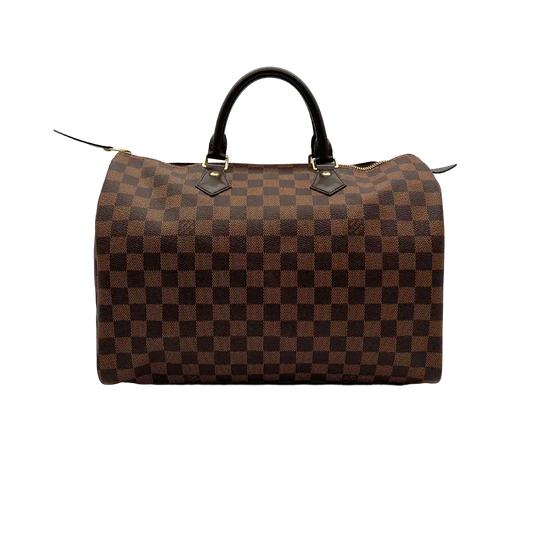 Louis Vuitton Speedy 35 Damier Ebene Canvas N41363 Fullset / sehr gut Louis Vuitton