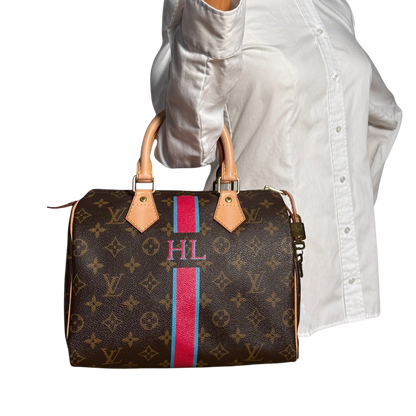 Louis Vuitton Speedy 25 Mon Monogram HL Bruin