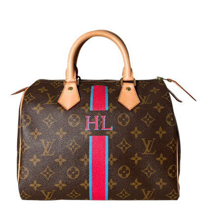 Louis Vuitton Speedy 25 Mon Monogram HL Braun, sehr gut