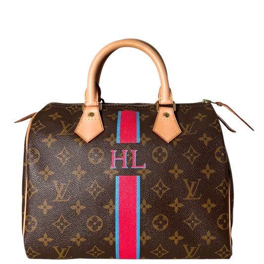 Louis Vuitton Speedy 25 Mon Monogram HL Braun, sehr gut
