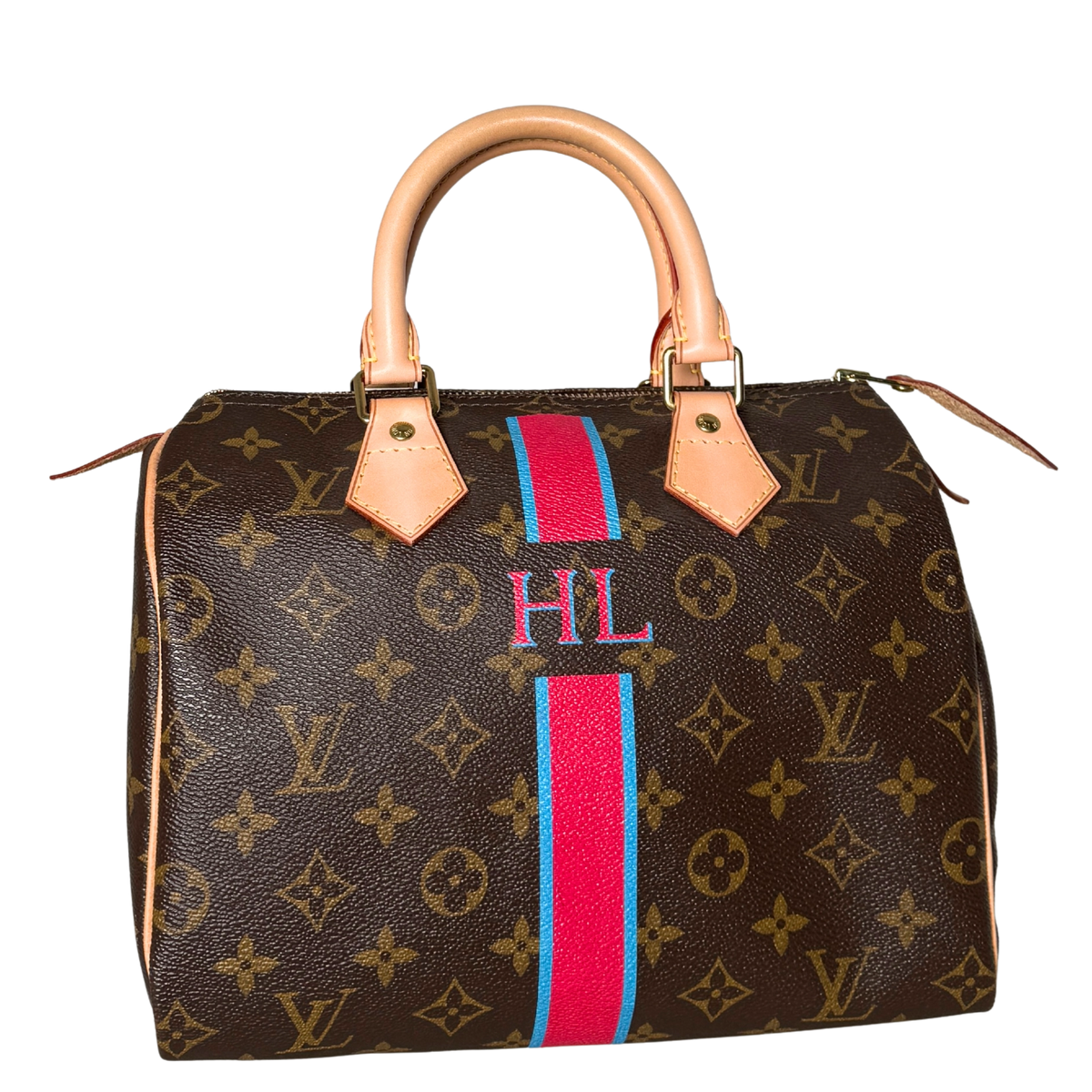 Louis Vuitton Speedy 25 Mon Monogram HL Bruin