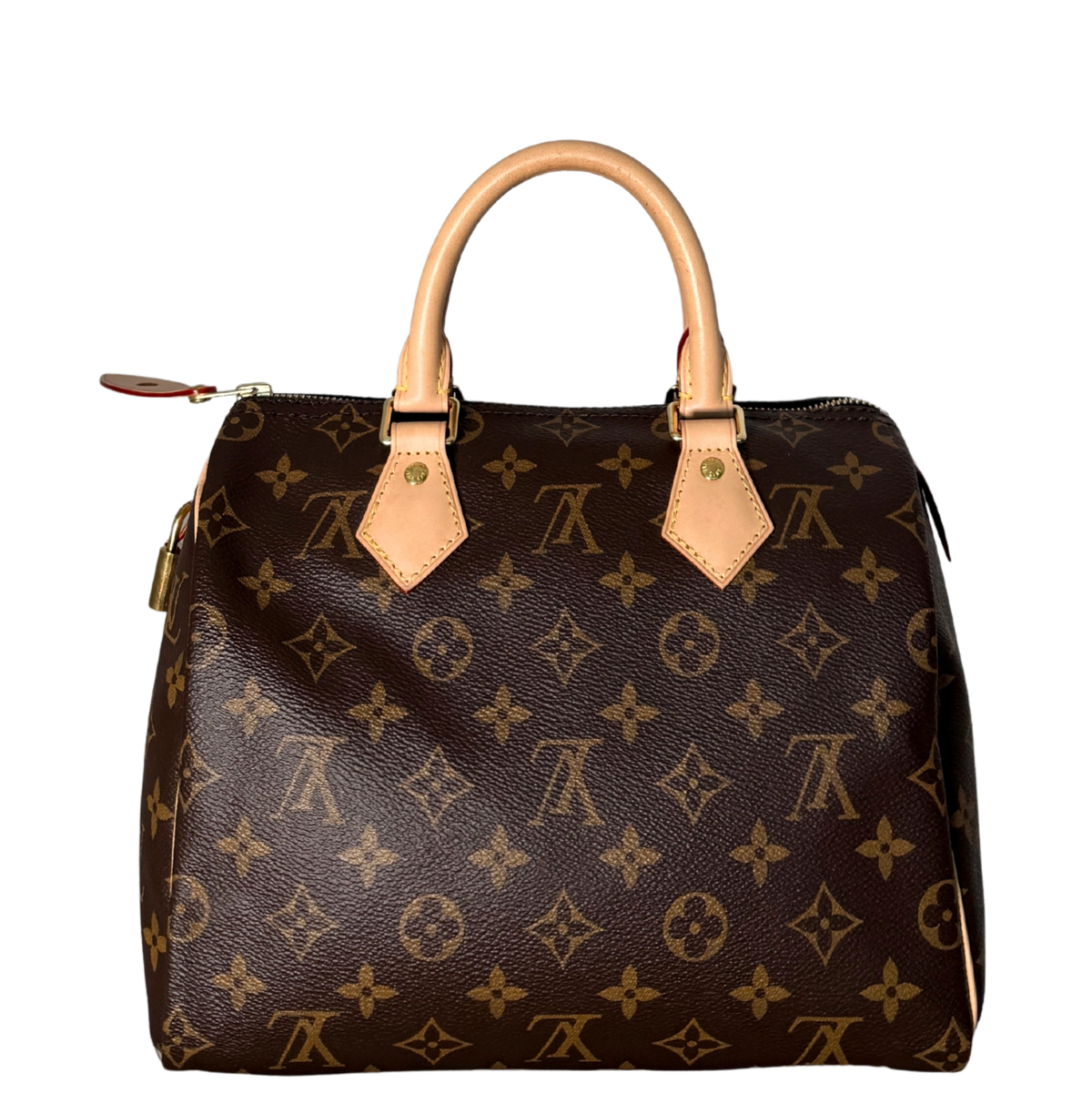 Louis Vuitton Speedy 25 Monogram Canvas Braun / sehr gut Louis Vuitton