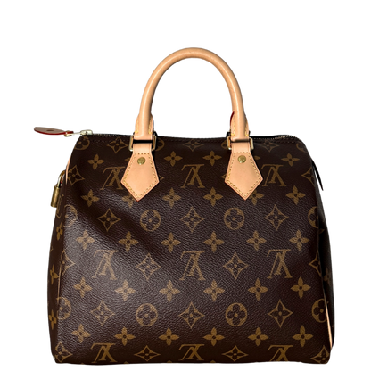Louis Vuitton Speedy 25 Monogram Canvas Braun / sehr gut Louis Vuitton
