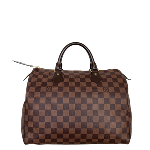 Louis Vuitton Speedy 30 Damier Ebene N41364 Bruin