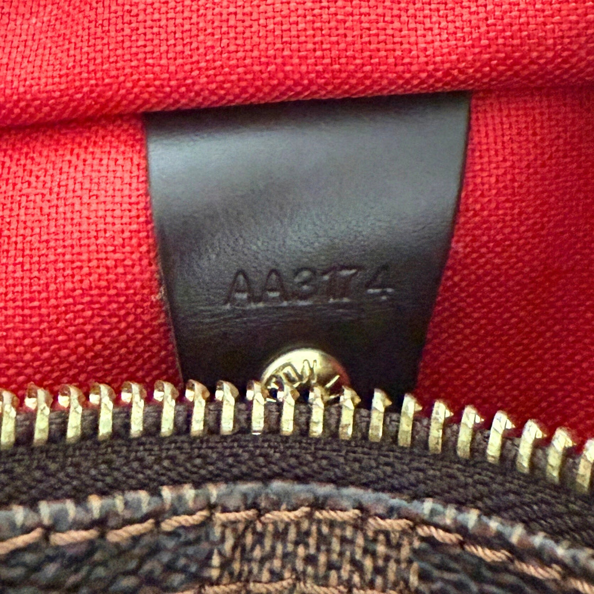 Louis Vuitton Speedy 30 Damier Ebene N41364 Braun / sehr gut Louis Vuitton