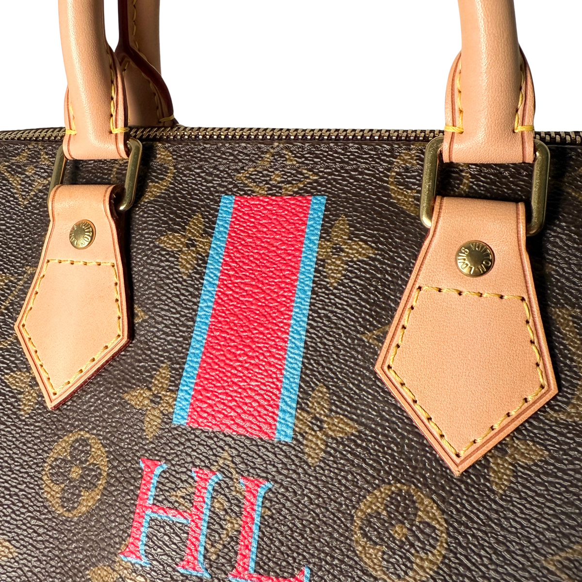Louis Vuitton Speedy 25 Mon Monogram HL Bruin