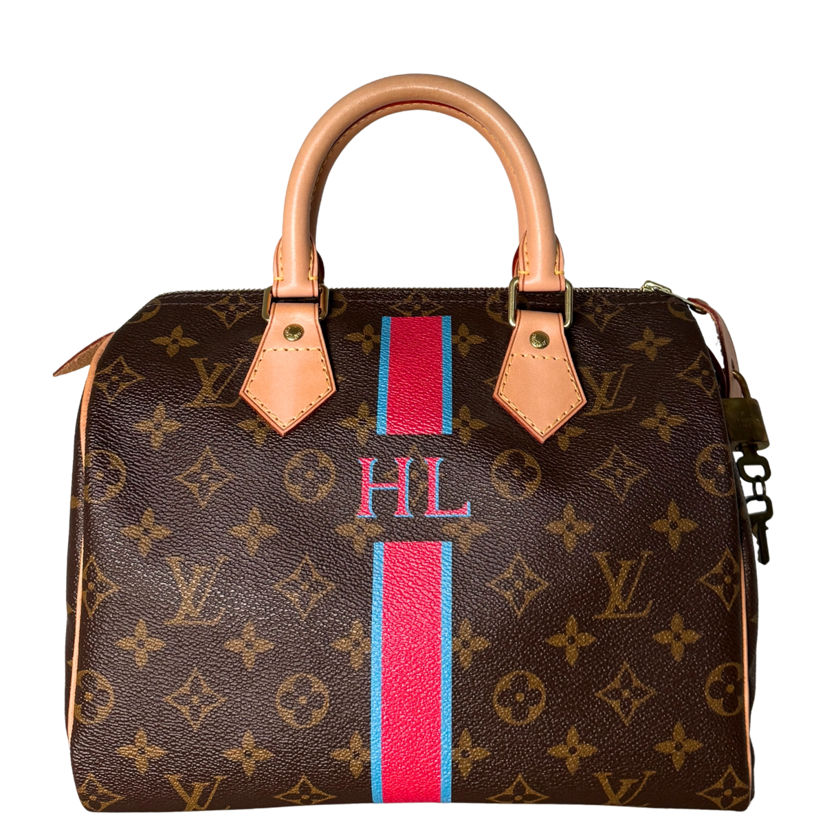 Louis Vuitton Speedy 25 Mon Monogram HL Bruin