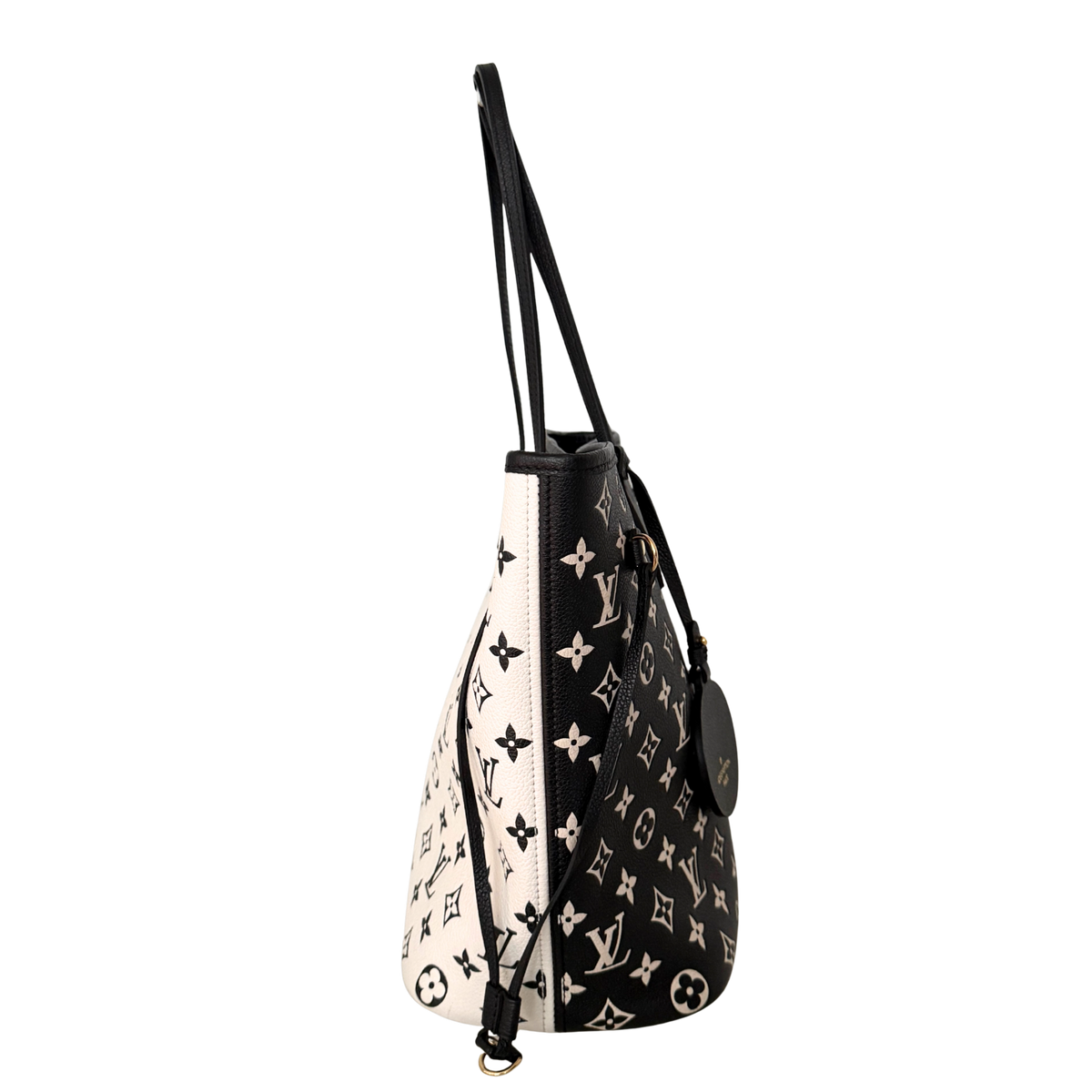 Louis Vuitton Neverfull MM Spring in the City Monogram Empreinte Zwart