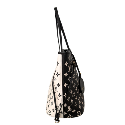 Louis Vuitton Neverfull MM Spring in the City Monogram Empreinte Zwart
