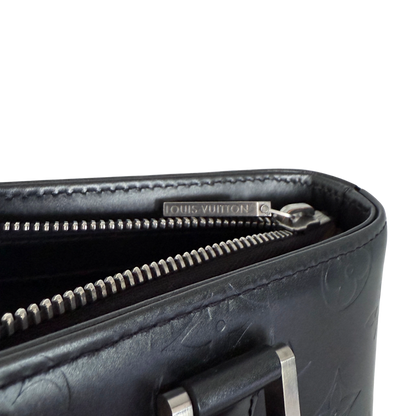 Louis Vuitton Monogram Mat Stockton M55112 Grau / sehr gut Louis Vuitton
