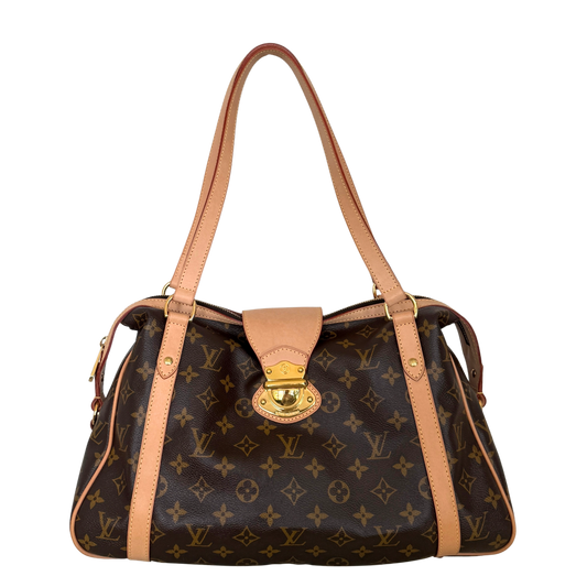 Louis Vuitton Stresa PM Monogram Canvas M51186 Braun / sehr gut Louis Vuitton
