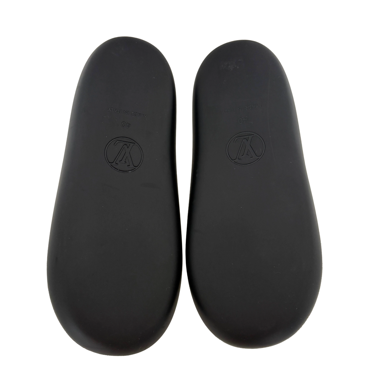 Louis Vuitton Sunbath Flat Mules Monogram Canvas Größe 40 Braun / neuwertig Louis Vuitton