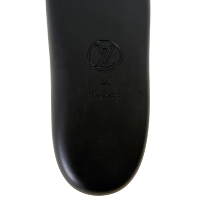 Louis Vuitton Sunbath Flat Mules Monogram Canvas Größe 40 Braun / neuwertig Louis Vuitton