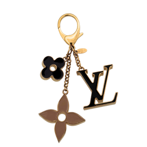Louis Vuitton Tassenbedel Fleur de Monogram Goud M67119