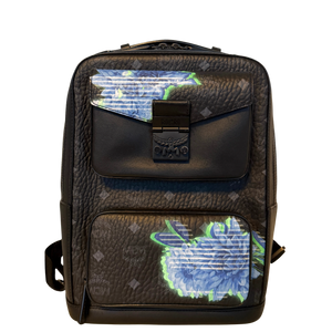 MCM Tech Flower Rugzak Klein Zwart
