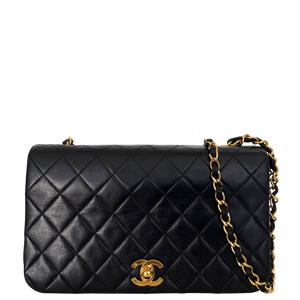 Chanel Timeless Single Flap Tas Zwart