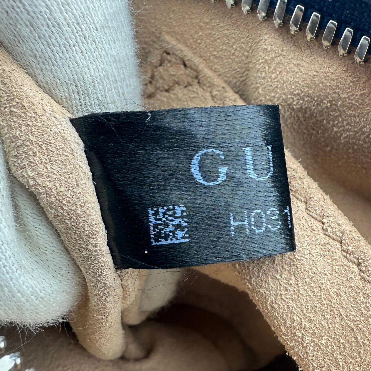 Gucci GG Marmont Torchon Schultertasche Blau / sehr gut Gucci