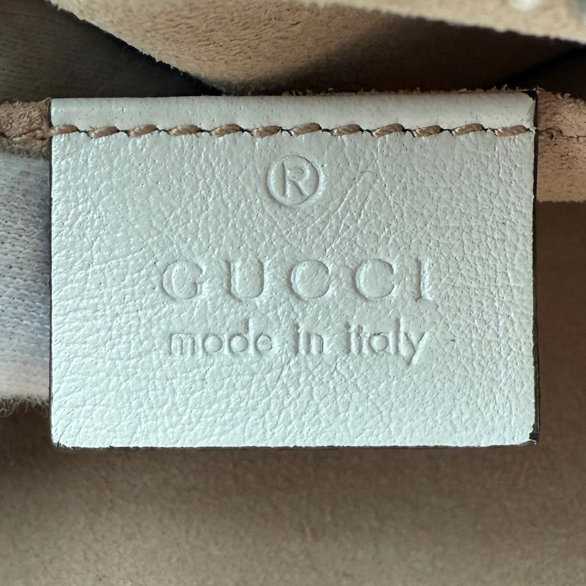 Gucci GG Marmont Torchon Schultertasche Blau / sehr gut Gucci