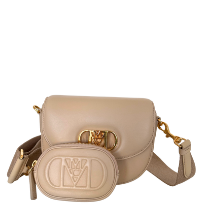 MCM Travia Schoudertas Beige