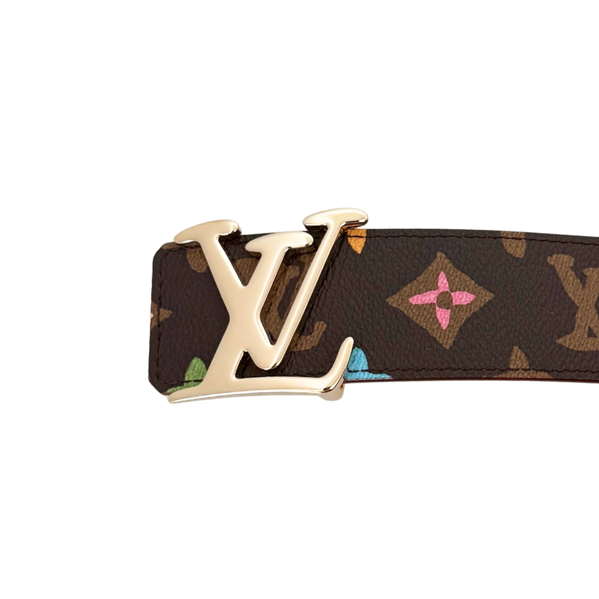 Louis Vuitton by Tyler, the Creator LV Tag Wendegürtel Größe 100cm Braun Fullset / neuwertig Louis Vuitton