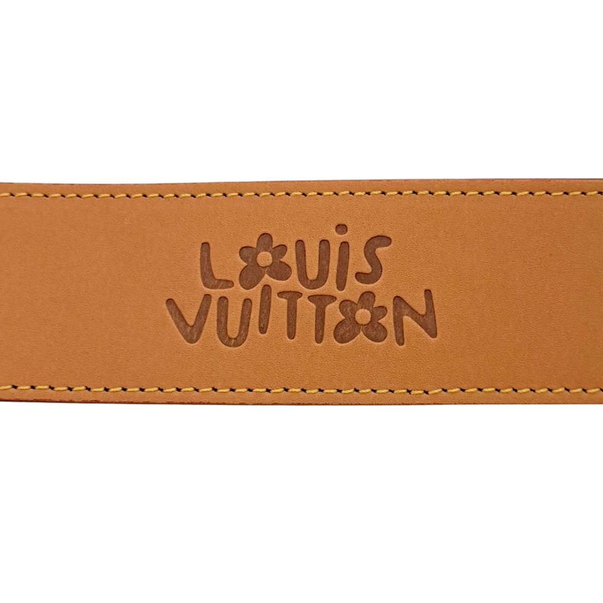 Louis Vuitton by Tyler, the Creator LV Tag Wendegürtel Größe 100cm Braun Fullset / neuwertig Louis Vuitton