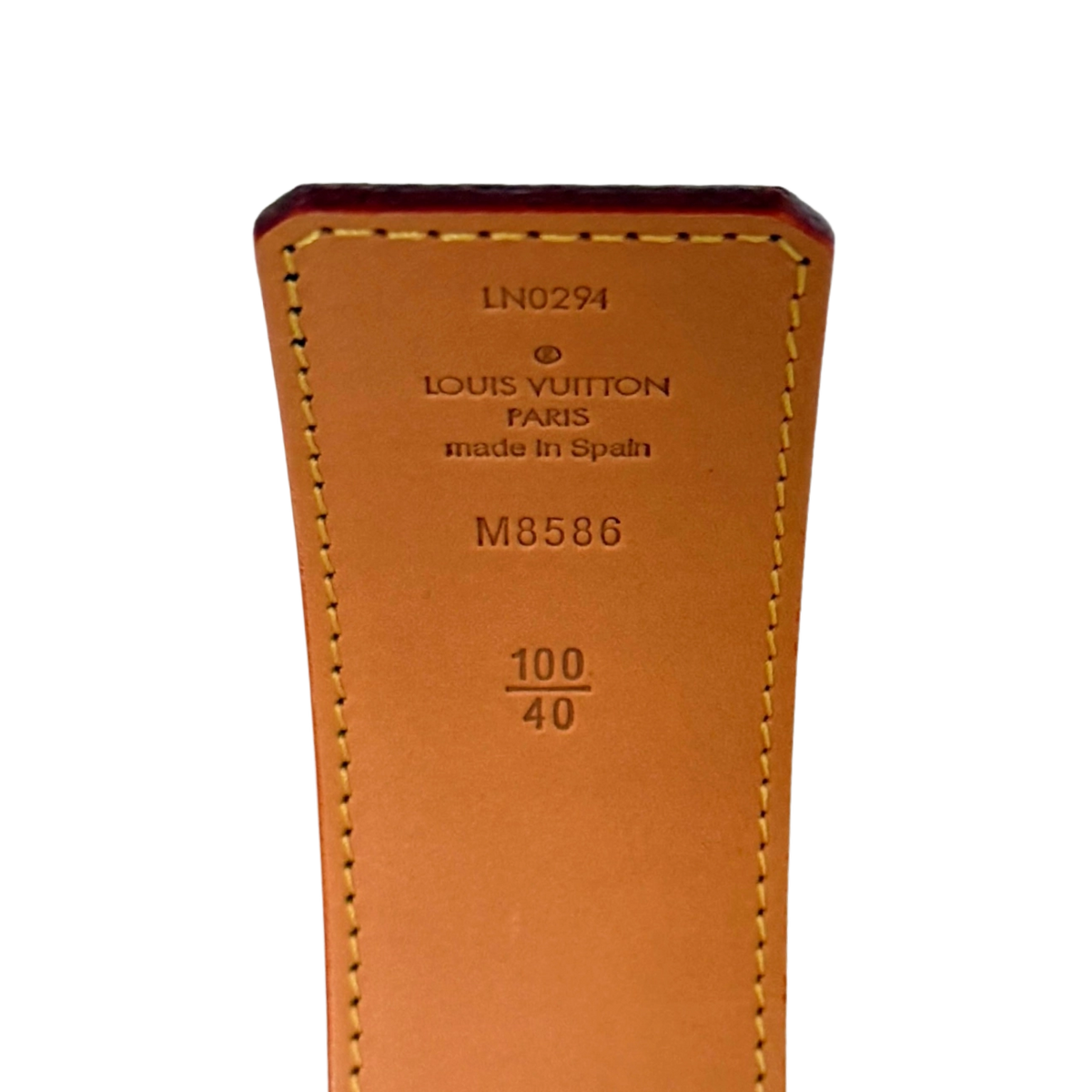 Louis Vuitton by Tyler, the Creator LV Tag Wendegürtel Größe 100cm Braun Fullset / neuwertig Louis Vuitton