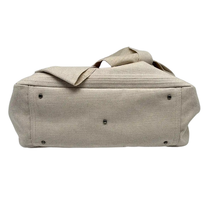 Valentino Garavani Atelier Bag 02 bedruckte Tote Bag aus Canvas mit Lederbesatz / neuwertig Valentino