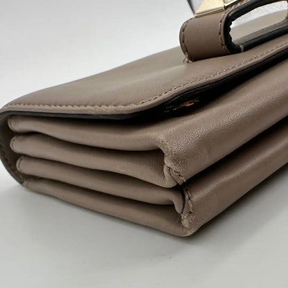 Valentino Garavani Nappa Va Va Voom Clutch / Schultertasche Poudre / gut Valentino