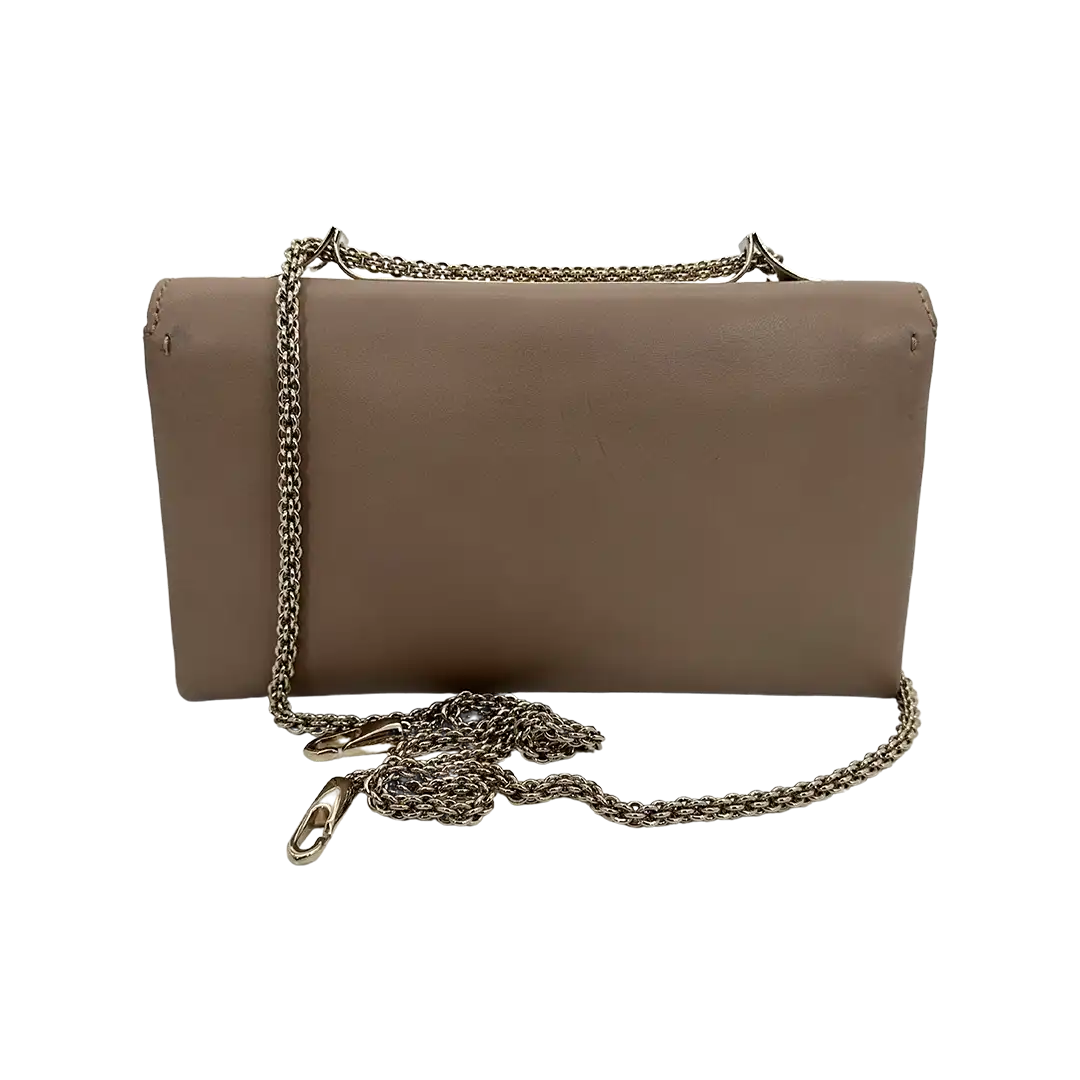Valentino Garavani Nappa Va Va Voom Clutch / Schultertasche Poudre / gut Valentino