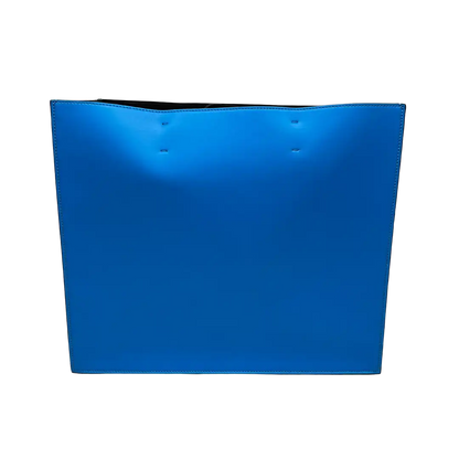 Valentino Garavani Vlogo Logo-print Tote Bag blau / sehr gut Valentino