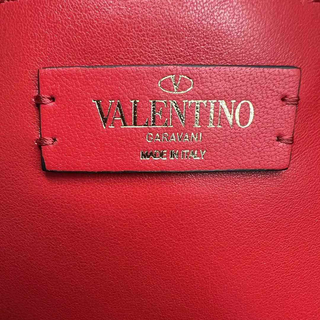 Valentino Garavani Vlogo Logo-print Tote Bag blau / sehr gut Valentino