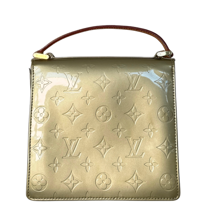 Louis Vuitton Monogram Vernis Spring Street Tasche Grün / akzeptabel Louis Vuitton