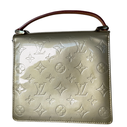 Louis Vuitton Monogram Vernis Spring Street Tasche Grün / akzeptabel Louis Vuitton