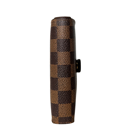 Louis Vuitton Viennois Geldbörse Damier Ebene Braun / gut Louis Vuitton