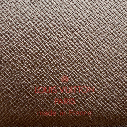 Louis Vuitton Viennois Geldbörse Damier Ebene Braun / gut Louis Vuitton