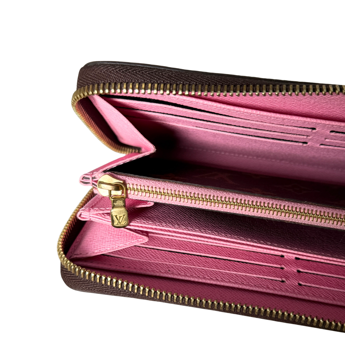 Louis Vuitton Zippy Vivienne Holiday Monogram Canvas Bruin