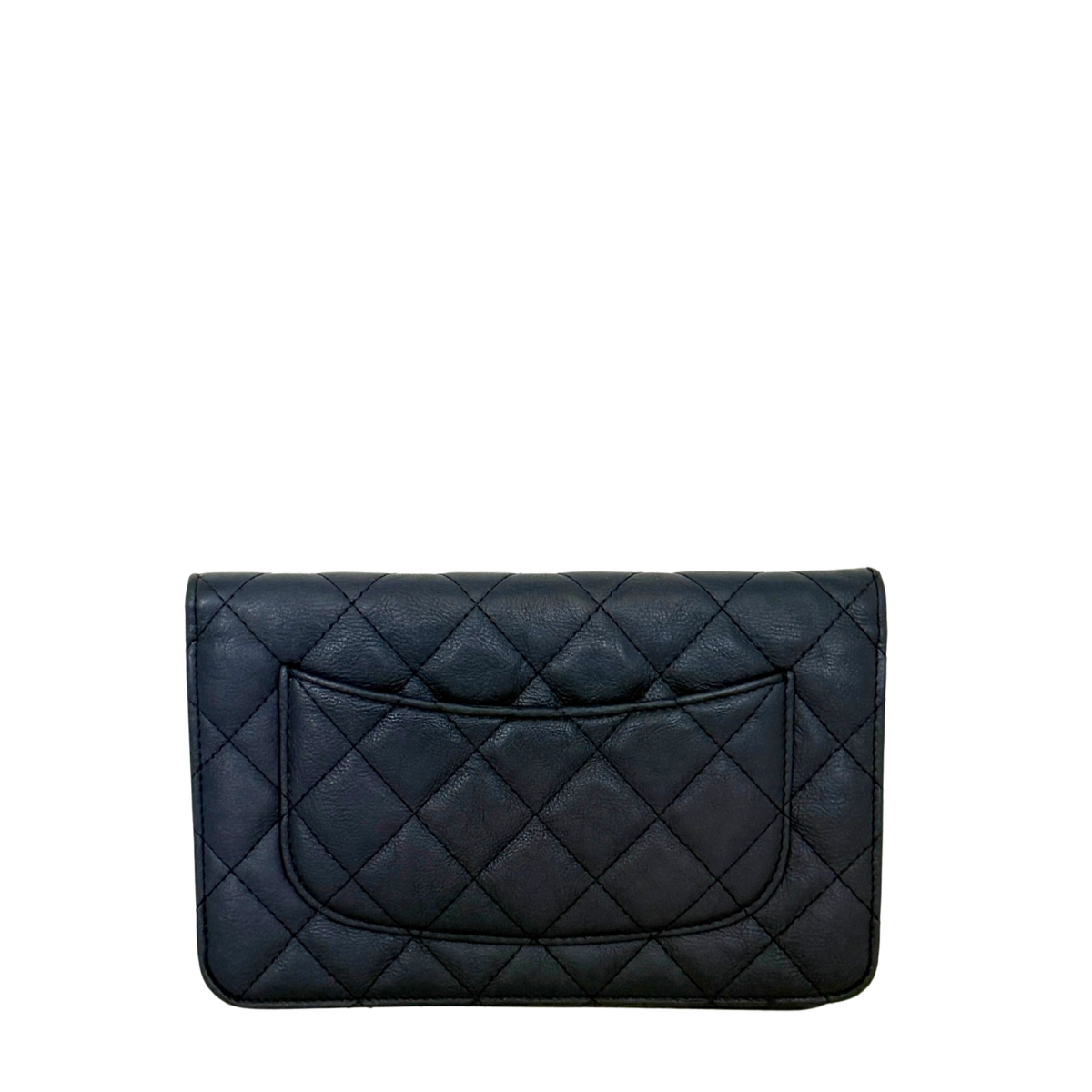 Chanel Wallet on Chain 2.55 Reissue Marineblau / gut Chanel