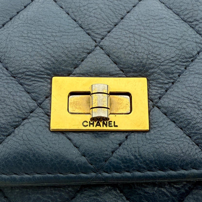 Chanel Wallet on Chain 2.55 Reissue Marineblau / gut Chanel