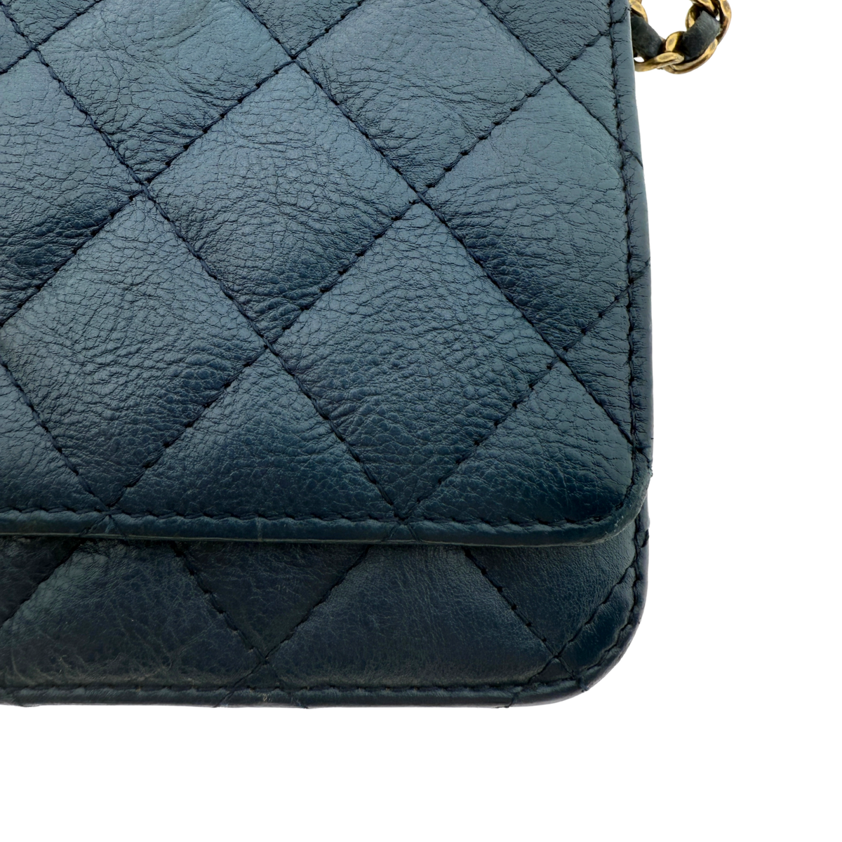 Chanel Wallet on Chain 2.55 Reissue Marineblau / gut Chanel
