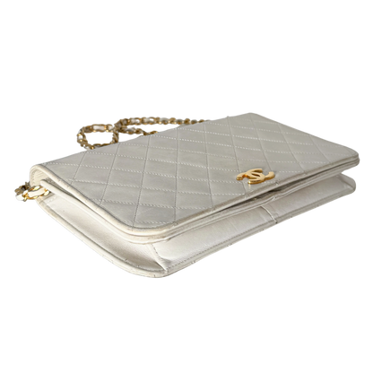Chanel Timeless Wallet on Chain WOC Weiß / gut Chanel