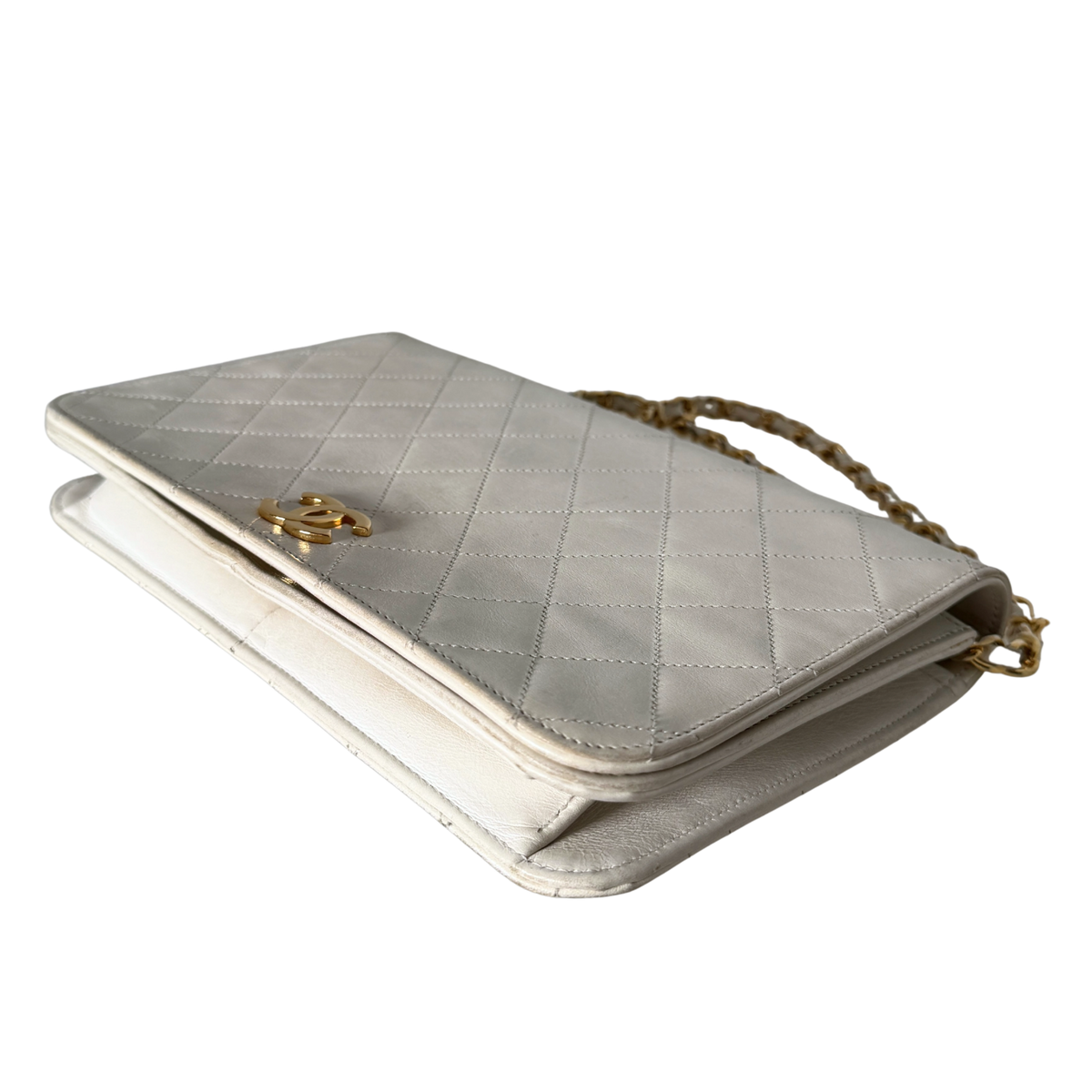 Chanel Timeless Wallet on Chain WOC Weiß / gut Chanel
