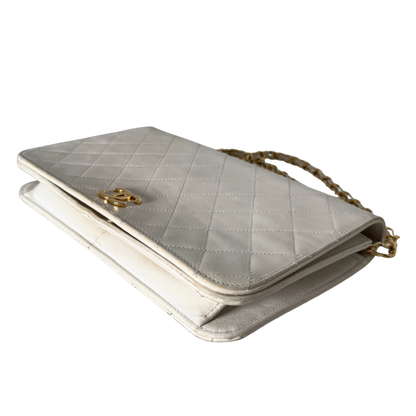 Chanel Timeless Wallet on Chain WOC Weiß / gut Chanel
