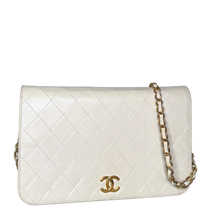 Chanel Timeless Wallet on Chain WOC Weiß / gut Chanel