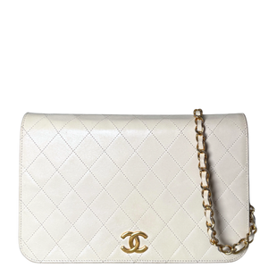 Chanel Timeless Wallet on Chain WOC White / good