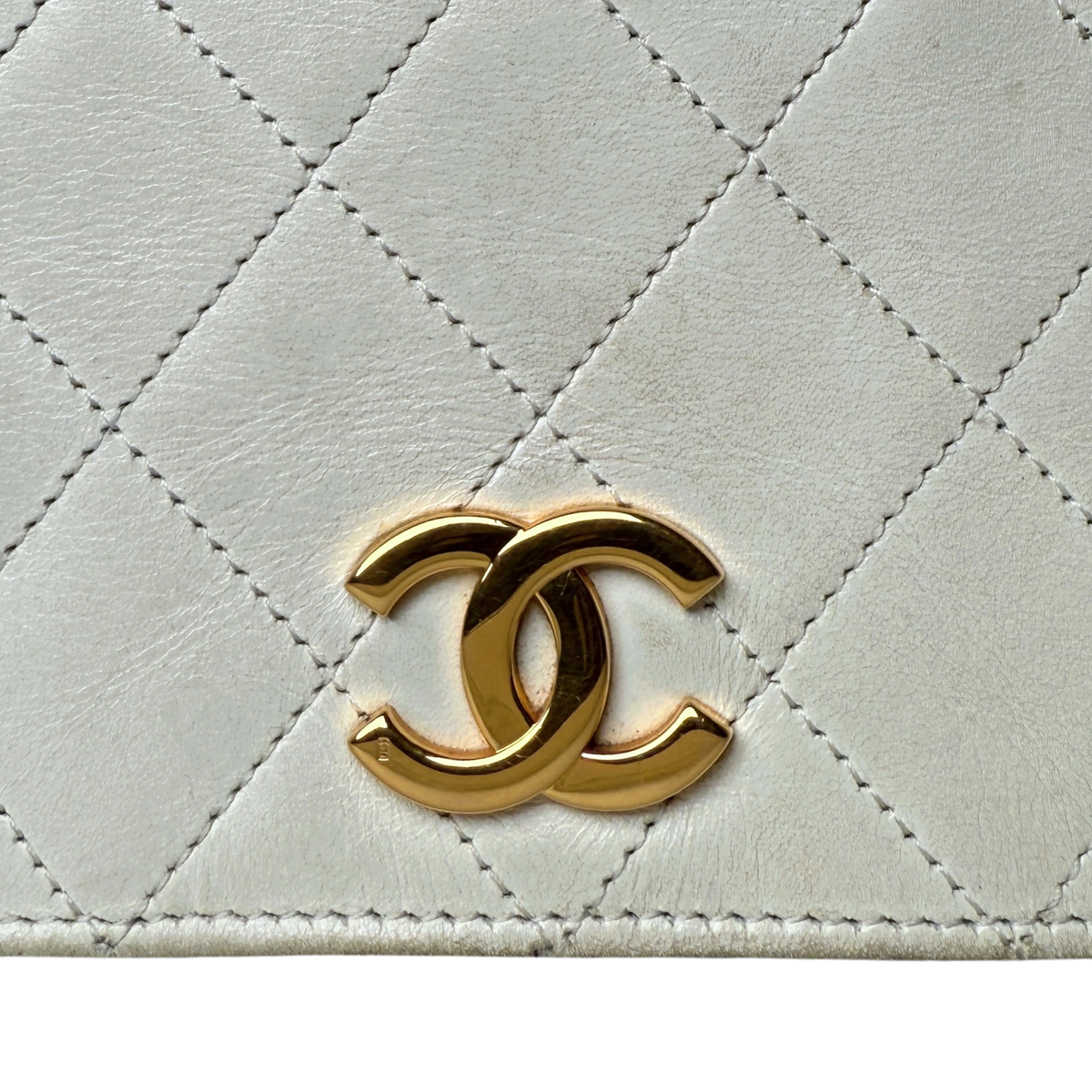 Chanel Timeless Wallet on Chain WOC Weiß / gut Chanel