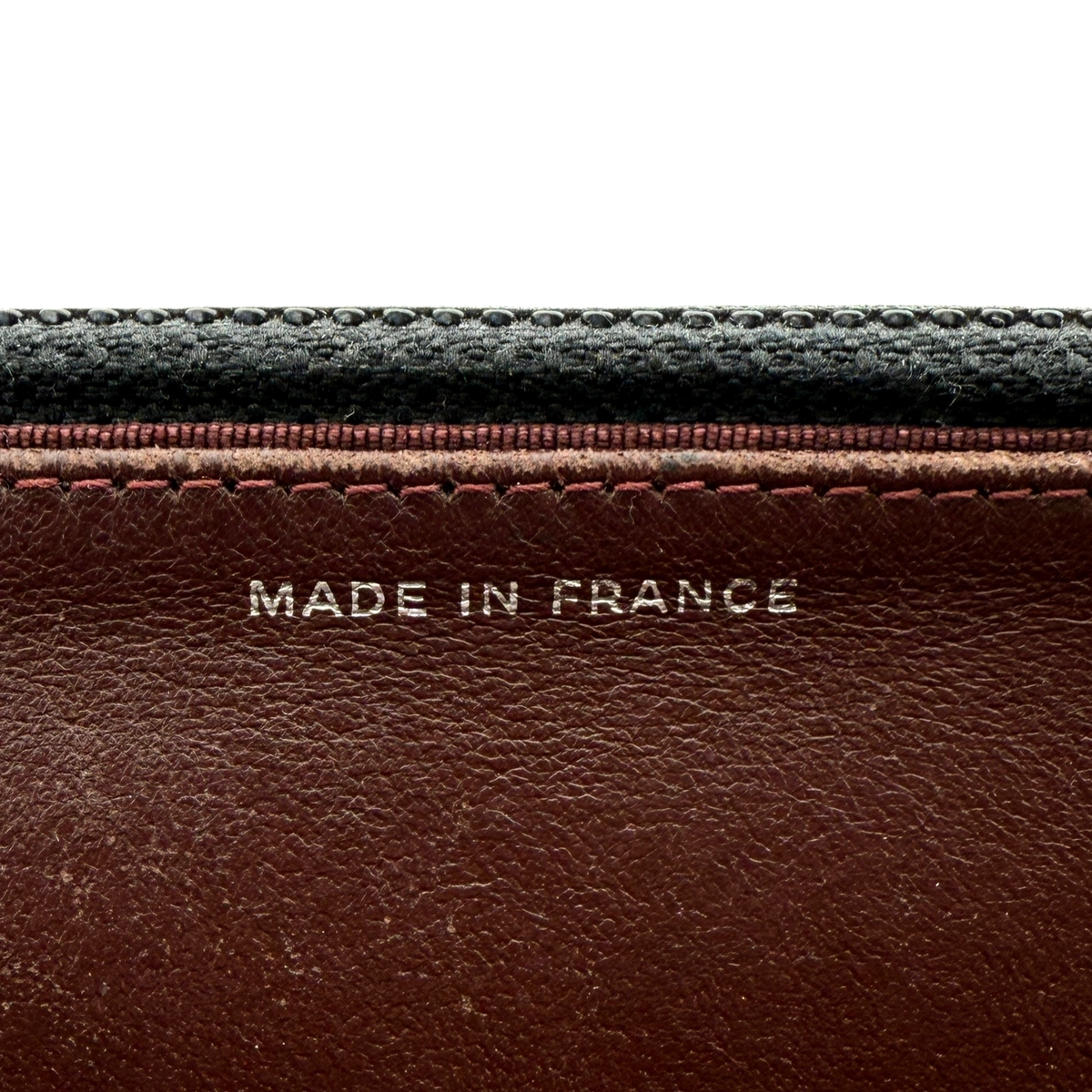 Chanel Wallet on Chain Bag Schwarz silberne Hardware / gut Chanel